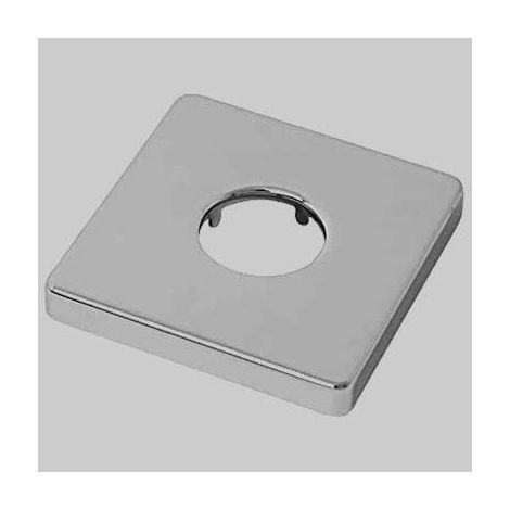 ROSONE IN OTTONE QUADRATO  1/2     MADE IN ITALY