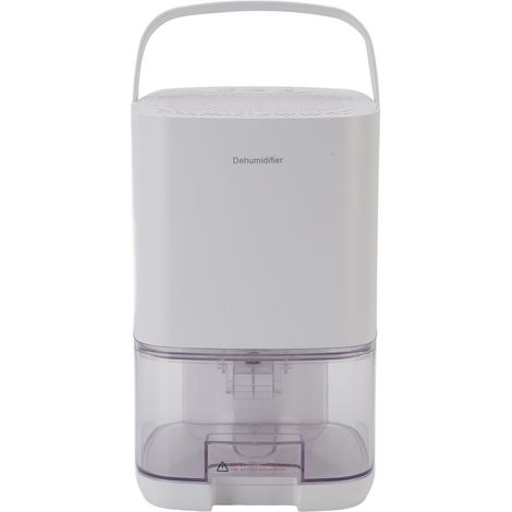 Déshumidificateur intelligent pour la maison 36 W 1 L Filtre PP/PET Ultra silencieux Arrêt automatique Lumière 7 couleurs pour la pièce Blanc Prise UE (1/5)