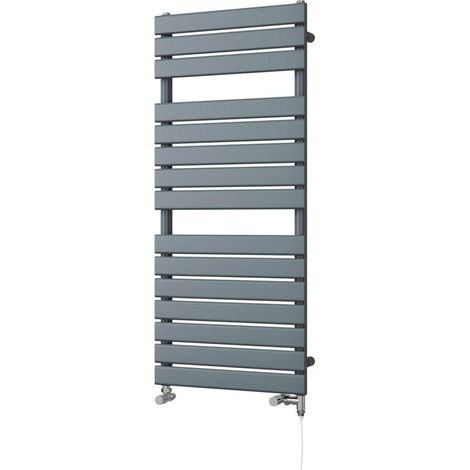 Typhoon - Anthracite Dual Fuel Towel Rail H1156mm x W500mm Standard (1/3)