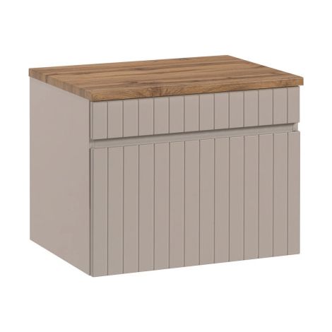 Meuble sous vasque + plateau - 60 cm - Emblematic Cashmere - Livraison gratuite (1/5)