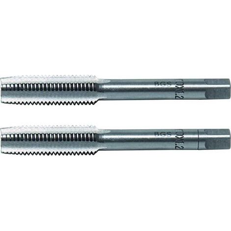 Tarauds et Filières M10 x 1,25 - 2 pcs - Acier, Précision et Durabilité, Pro - D-Work (1/5)
