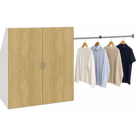 Holz Dachschrägen Kleiderschrank Dacho L (1/2)