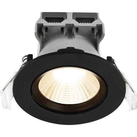 Spot encastré luminaire FREMONT 1-Kit Métal Noir H. 5,4 IP23 Nordlux-Intérieur (1/5)