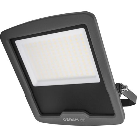 OSRAM Projecteur LED ENDURA FLOOD PC 100 W, blanc froid 4 000 K, 12 000 lumens, IP65, aluminium recyclé, efficacité 120 lm/W, gris, 230 V (1/4)