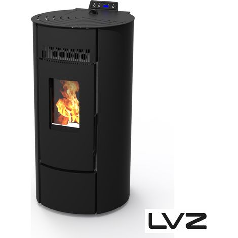 Pack Poêle à granules étanche LVZ LEANDRO 9 + Kit Conduit so (1/5)