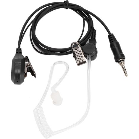 Kit oreillette professionnelle pour talkie-walkie, casque radio bidirectionnel compatible Vertex VX120 VX127 VX170 (1/5)