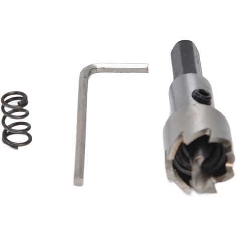 Scie cloche, foret de 17 mm en acier rapide pour bois, métal et plastique (1/5)