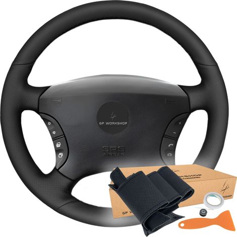 Embellecedor de la funda del volante PARA Mercedes Benz S W220 S430 S350 S500 CLC215 (1/5)