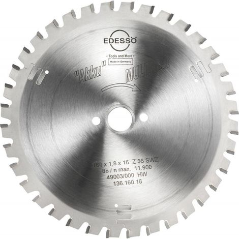 Carburo Di Lama Akku 160X1,8X16Mm Z36 Swz