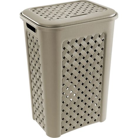 PORTABIANCHERIA 'ARIANNA' Lt. 50 cm 43,5 x 33,5 x H 55 col. talpa - TONTARELLI