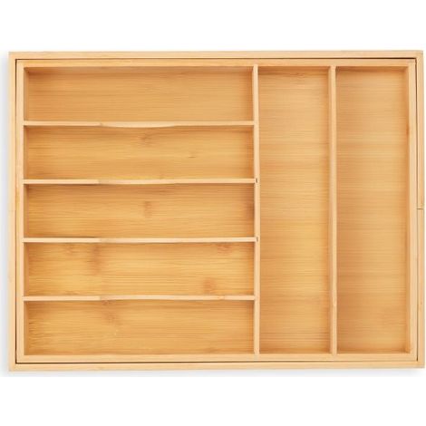 Portaposate estensibile in bambu (1/5)