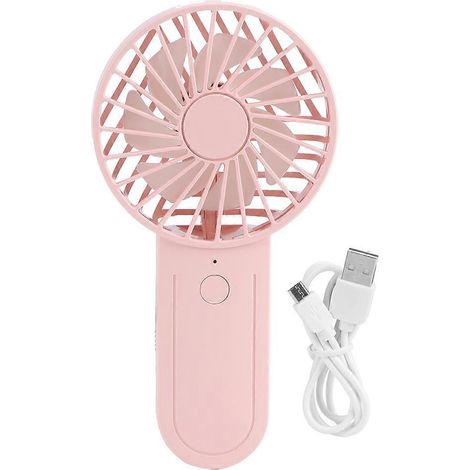 Mini-Tragventilator mit Teleskophaken, USB-aufladbar, für Reisen, Büro und Schlafzimmer (1/5)