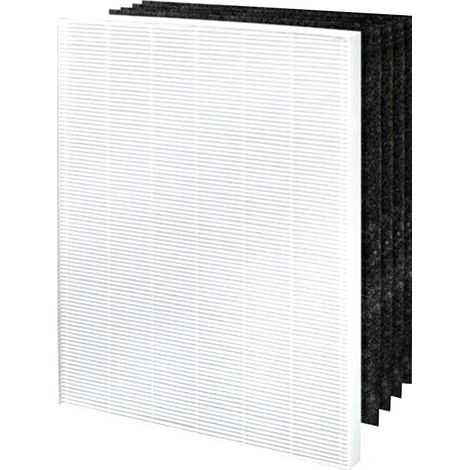 Lot 4 filtres charbon actif – remplacement – purificateur air Winix – référence 115115 (1/5)