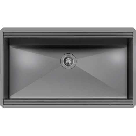 Foster 1034856 fregadero Fregadero encastrado bajo encimera Rectangular Acero inoxidable (1/3)
