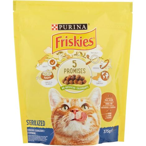 Purina Crocchette Gatti Sterilizzati Gusto Tacchino 375g Confezione Unica (1/4)