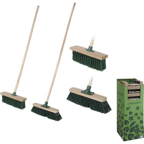 1 Brosse Pour L´Extérieur Avec Bâton 40x120cm (1/3)