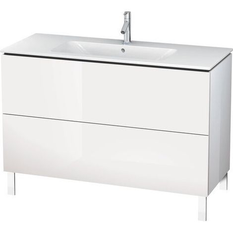 Mobile lavabo L-CUBE 1220x481x704mm cemento