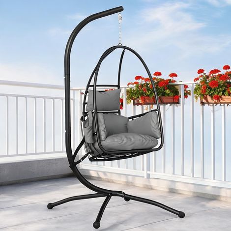 Hamac en acero Galvanizado Poliéster 115 x 95 x 192 cm (1/5)