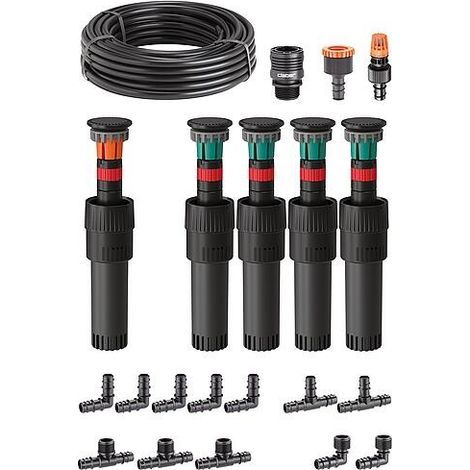 Kit d'arrosage escamotable Ø1/2 pouce 45 pièces - Claber