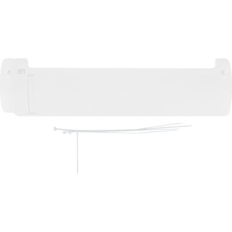 Déflecteur de climatiseur rétractable anti-soufflage direct, bouclier froid, déflecteur blanc (1/4)