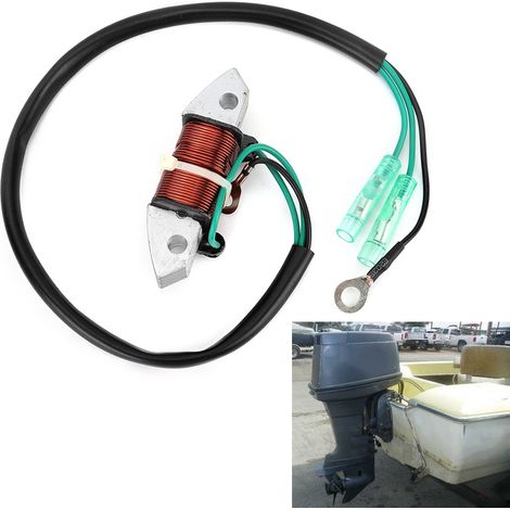 Lichtspulengehäuse passend für Yamaha (E)40XMH 66TN Motor 66T-85533-00 (1/5)