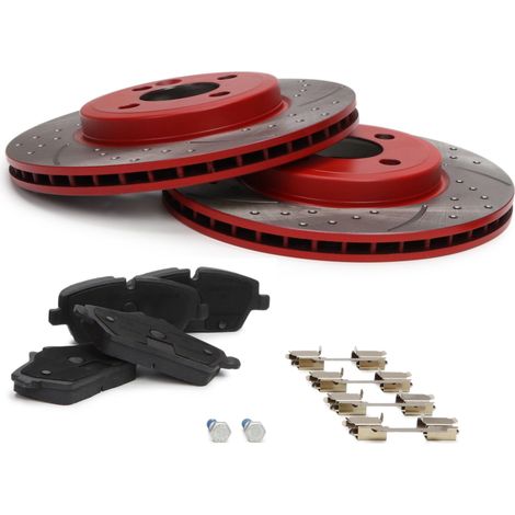 SET DISCHI E PASTIGLIE FRENO ANTERIORI SPORT-EXTREME MINI (R56), (R57), (R58), (R59), CLUBMAN (R55) (1/5)