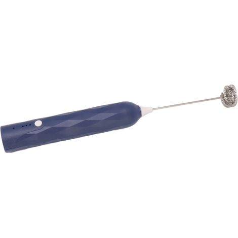 Petit fouet à œufs ménager, mini mixeur multifonction, fouet électrique portatif, mousseur à lait sans fil, bleu (1/5)