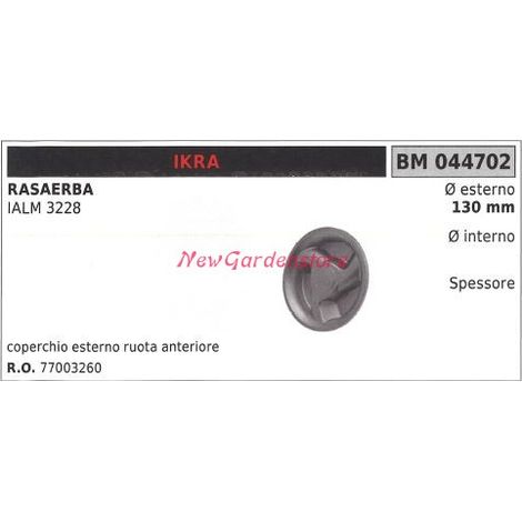 Cubierta rueda delantera IKRA cortacésped IALM 3228 044702