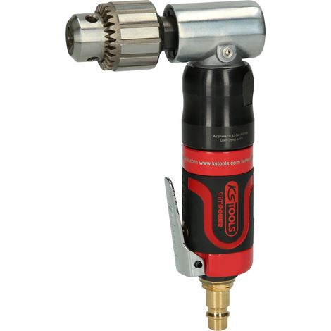 KS Tools 3/8SlimPOWER Mini-Druckluft-Winkelbohrmaschine (1/5)