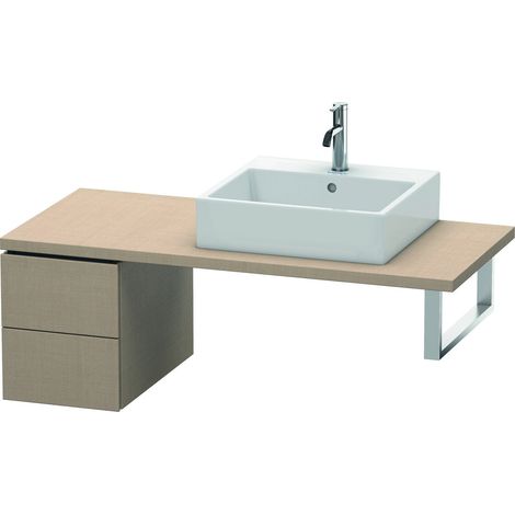 Duravit L-Cube armario bajo para consola, 2 cajones,