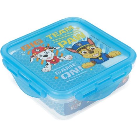 Paw Patrol Kinder Lunchbox – 500 ml Quadratischer Behälter für Snacks (1/2)
