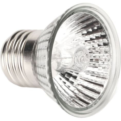 Ampoule E27 pour Reptiles, 220-240 V Tube de Verre Sous Vide Habitat Ampoule Chauffante pour Lézarder Simule la Lumière du Soleil Améliore l'appétit des Reptiles pour les Tortues pour les (50W) (1/5)