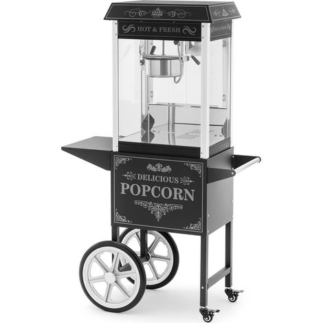 Machine à pop corn - Royal Catering - Puissance : 1600 W - Produit 5 - 6 kg/h (16l/h)