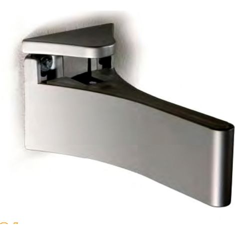 Portaestante Regina 20 - 40 Cromo Look - REGINA - Soporte de 130 mm. regulable de 20 a 40 mm. (1/3)