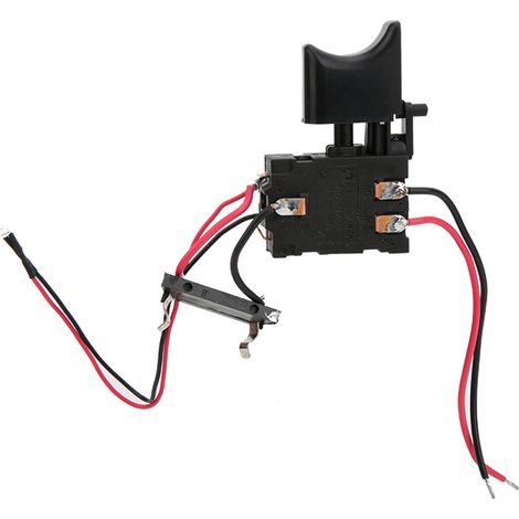 Auslöseschalter für 7,2V-24V Akku-Bohrschrauber mit variabler Drehzahl und LED (1/5)