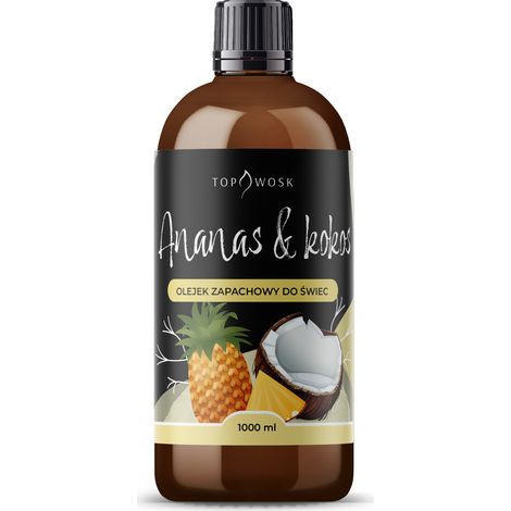 Duftöl mit Ananas- und Kokosnussgeschmack, 1000 ml