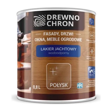 DREWNOCHRON VERNICE PER YACHT LUCIDA 0,8 L - 5IMLA.POŁ0,8
