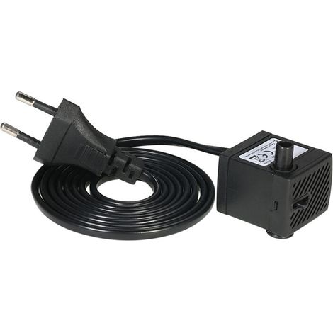 Bomba de agua sumergible 150L/H 2W con cable de alimentación de boquilla de 1,5 m (Ac920-240V) (1/5)