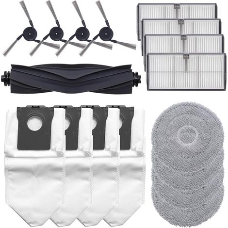 FOREHILL 17 pezzi di accessori per aspirapolvere robot Dreame X40 Ultra / X40 Ultra Complete / L40 Ultra. 1 spazzola principale, 4 filtri, 4 sacchetti (1/5)