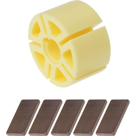 Rotor de ponceuse pneumatique de 12,7 cm avec ponceuse à 5 lames (1/5)