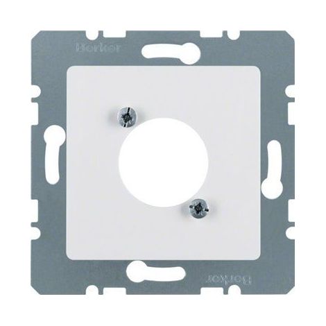 Piastra Berker 141209 lucida metallo plastica IP20