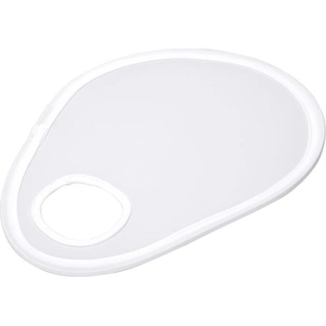 Réflecteur Photographique Pliable Blanc 30 Cm Diffuseur de Lumière Ajustable en Tissu Doux pour Objectif D'appareil Photo, pour Nature Morte en Studio (1/5)