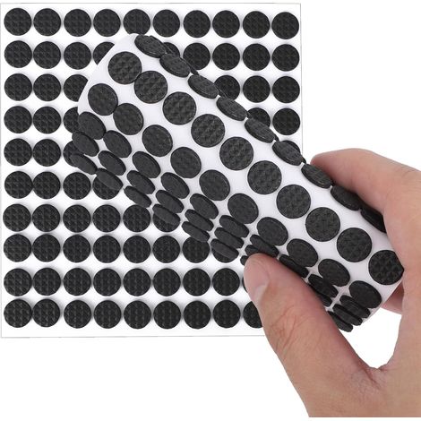 300 mini patins en feutrine, petits patins circulaires de 1 cm (1/5)