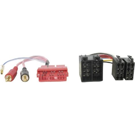 Fiches mini ISO RCA Autoradio compatible avec Audi A2 A3 A4 A6 A8 TT