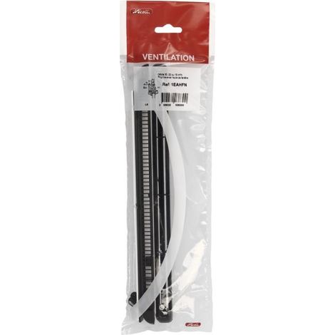Kit de bolsa de entrada de aire autoajustable con 4 tornillos NICOLL - Negro - 1EAHFN
