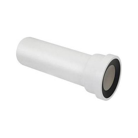 TUBO PROLUNGA PER SCARICO WC Misura: Diam. 100 L. 350 mm
