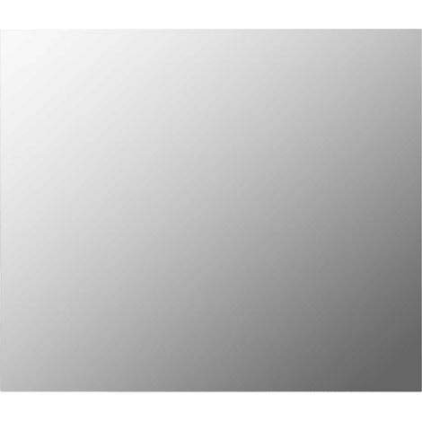 Rahmenloser Spiegel 70x50 cm Glas vidaXL