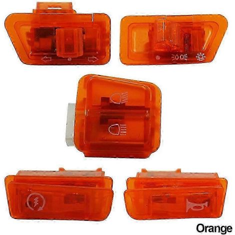 pièces Interrupteur de démarrage pour moto, klaxon, clignotants, feux de route et de croisement, connecteurs pour scooter, quad et cyclomoteur