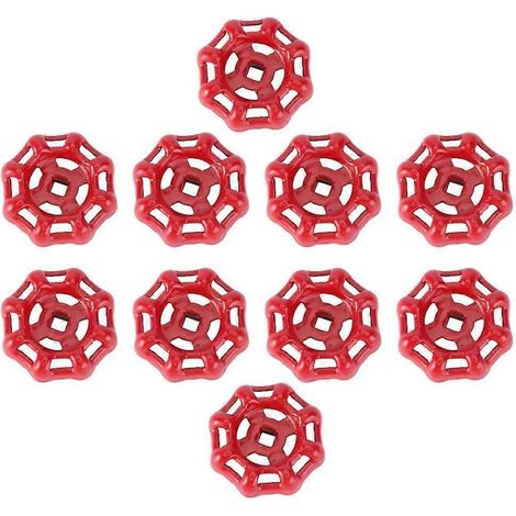 Lot de 10 poignées de rechange pour robinet à guillotine - Poignée de robinet de rechange pour robinet d'eau - Poignée de commande pour vanne à glace (1/3)