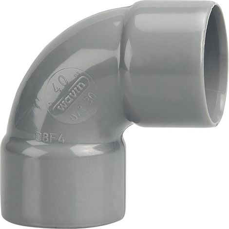 Raccord coudé double femelle wavin 3026055 orientation facile connexion fiable